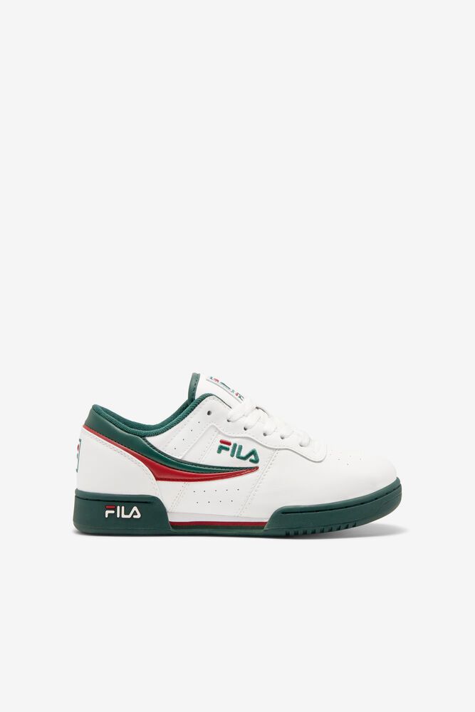 Fila Original Fitness Trainers White - Kids - 70653KSJM